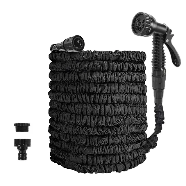 Retractable Magic Hose High Pressure Car Wash Water Gun Garden